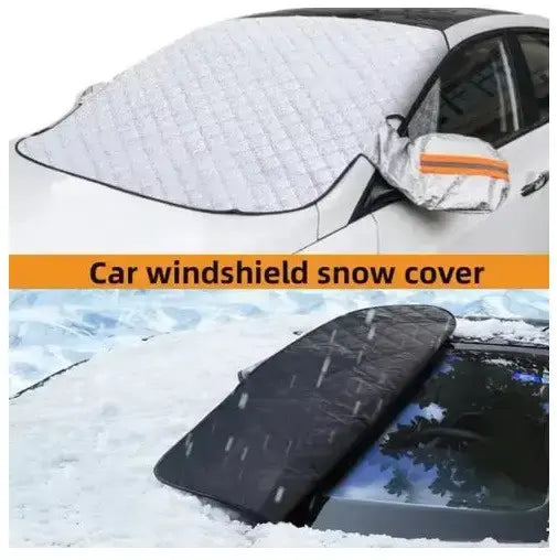 Накидка на лобовое стекло защита от снега 150х70 см чехол для машины от солнца дождя зимний тент