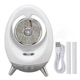 Портативный вентилятор USB с водяным охлаждением, распылитель, ночник Air Cooler 657, увлажнитель