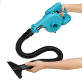 Воздуходувка-пылесос 2в1 в чемодане (2 аккумулятора)