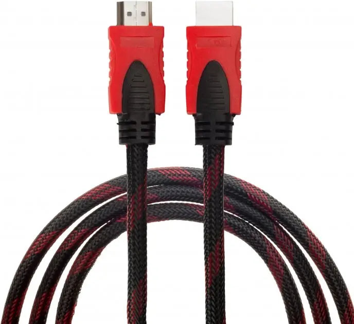 Кабель HDMI-HDMI Donli оплетка, фериты, усиленный 20 м (V1.4)