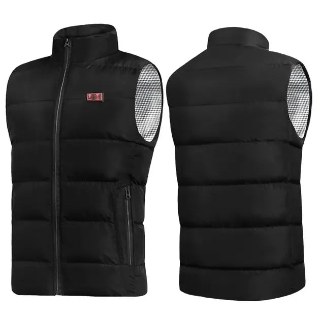 Жилетка с USB подогревом, 9 зон обогрева XL