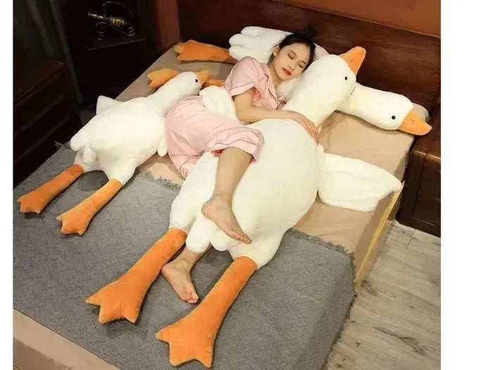 190 см М'яка плюшева іграшка подушка обіймашка Гусак