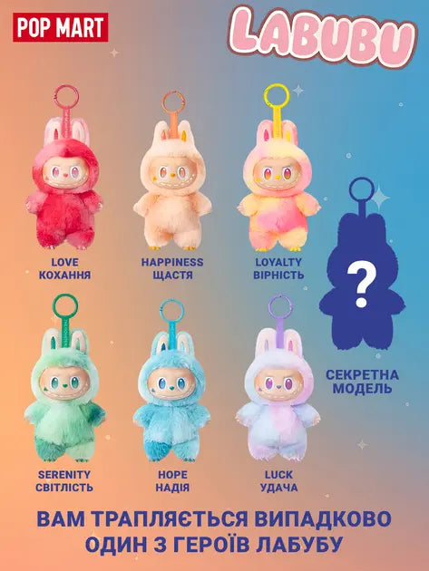 Игрушка-сюрприз Big into Energy Плюшевый брелок 2025 The Monsters 3