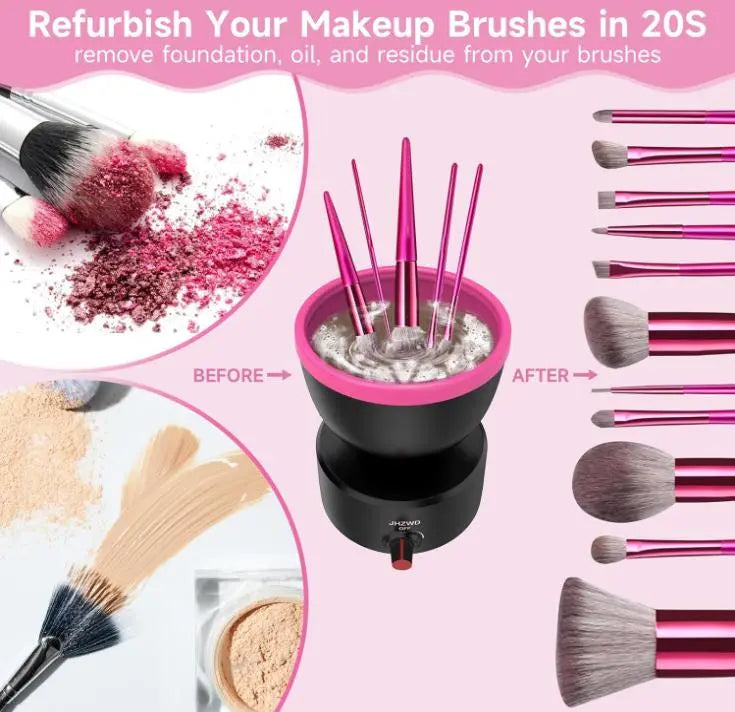 Электро очиститель для кисточек , силиконовый автоматический очиститель AND 1-45