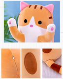 Мягкая Игрушка Кот Длинний 50см Подушка Обнимашка серый