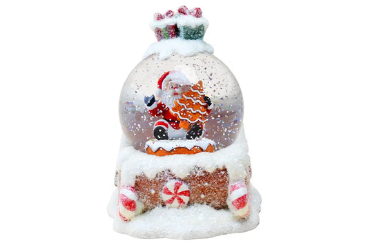 Новогодний светильник-декор LED "Шар на санях" HC-Q067