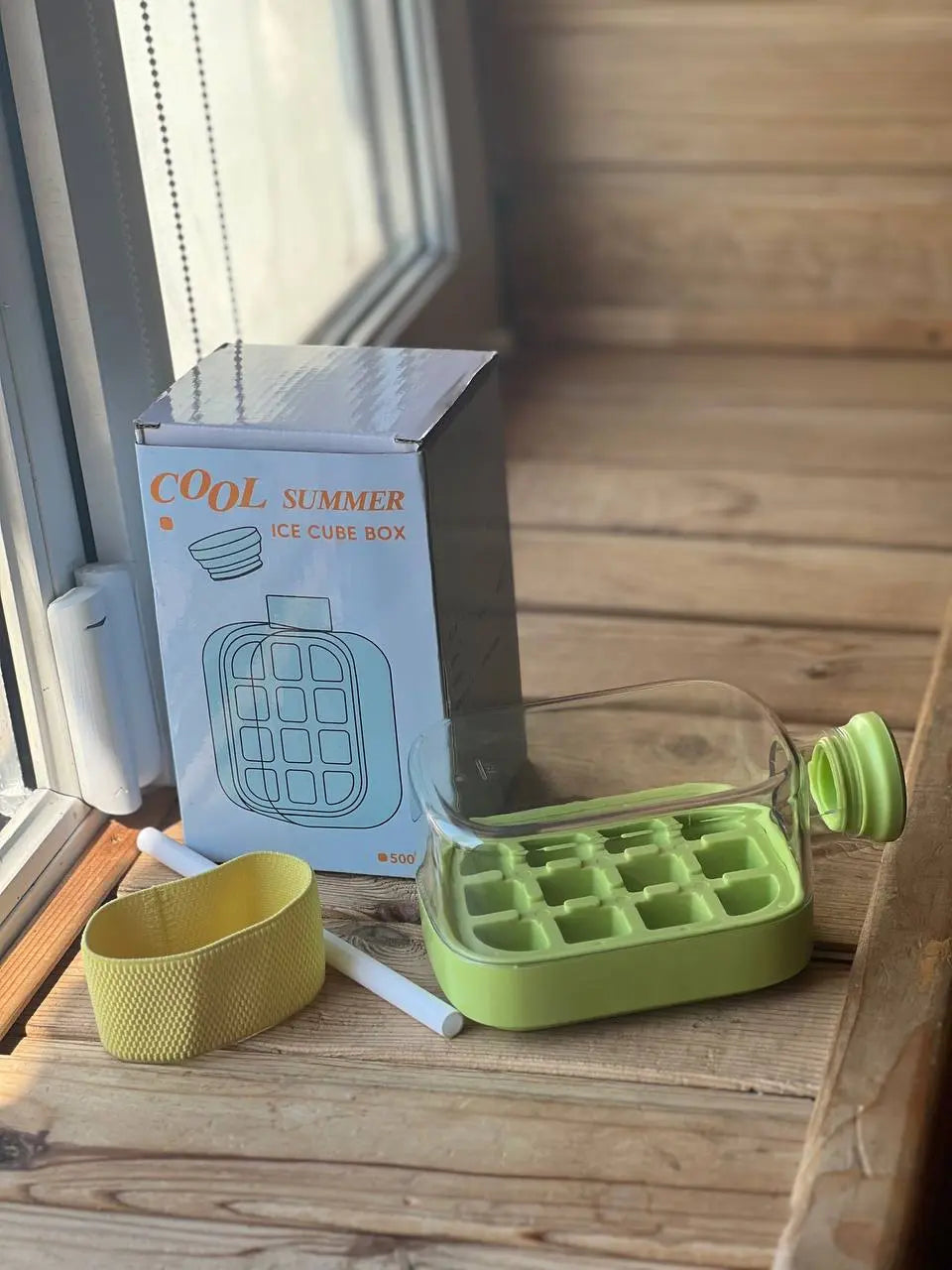 Лоток для льда с крышкой Curling LY-942 – герметичный контейнер-форма