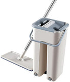 Швабра с ведром и самоотжимом , Spin Mop Scratch Cleaning 360, швабра лентяйка 6 л