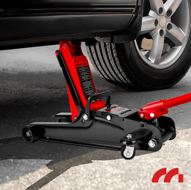 Домкрат гидравлический подкатный 2.5т низкопрофильный 385мм Maltec