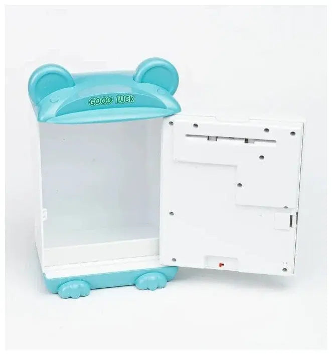 Копилка-сейф с кодовым замком и отпечатком Милый Мишка