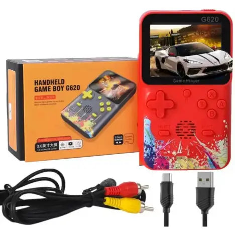 Портативная игровая консоль Handheld Game Boy G620 500 игр red