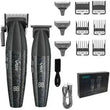 Профессиональный набор для стрижки волос VGR V-640 Машинка и триммер с дисплеем