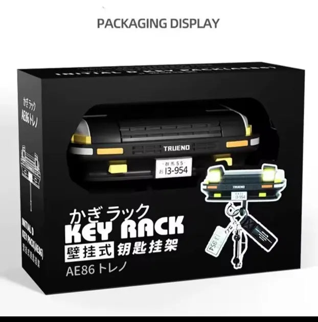 Настенный держатель для ключей Toyota AE86 Trueno с подсветкой фар