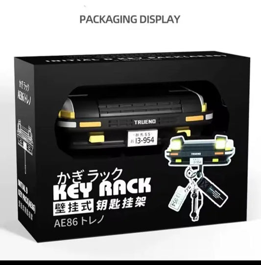 Настенный держатель для ключей Toyota AE86 Trueno с подсветкой фар