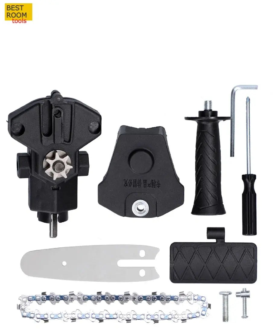 Насадка на дрель цепная пила для дерева / Электропила с ручкой