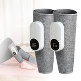 Беспроводной воздушно-компрессионный массажер на ногу с нагревом PORTABLE CALF MASSAGER