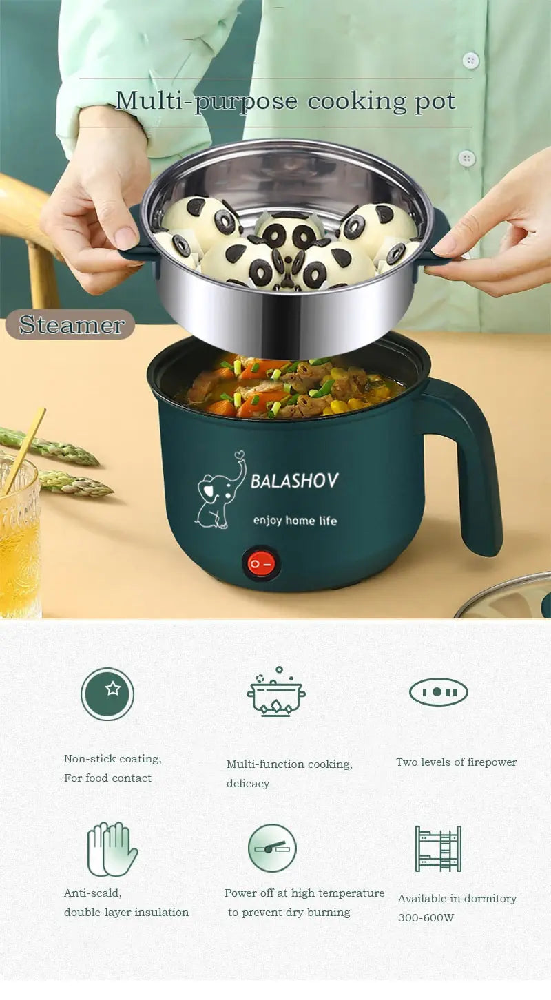 Электрокастрюля скороварка-рисоварка Balashov 1.5 л