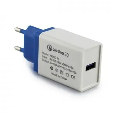 Адаптер Fast Charge QC3.0 USB AR 60/4311 WHITE