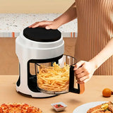 Аэрофритюрница безмасляная сенсорная на 6л Gold Diamond TK9905 3200Вт