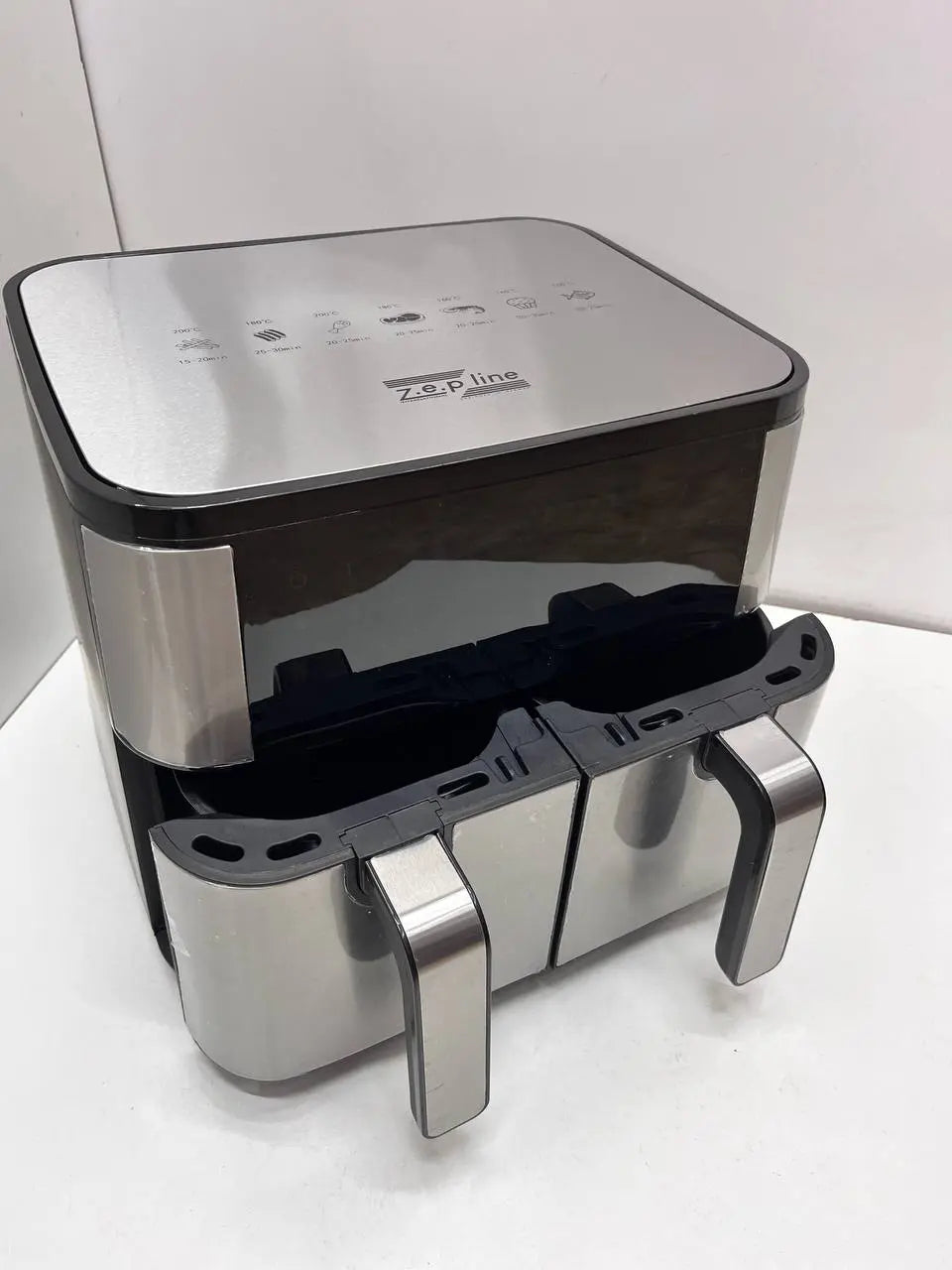 Аэрофритюрница на 2 чаши Zepline ZP-209 с мощностью 4000Вт на 12л