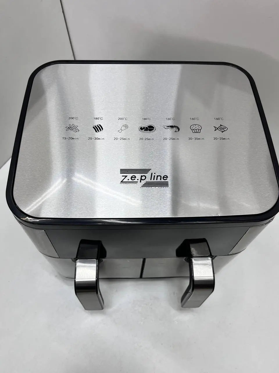 Аэрофритюрница на 2 чаши Zepline ZP-209 с мощностью 4000Вт на 12л