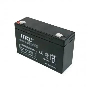 Аккумуляторная батарея AGM UKC WST-10 6V 10Ah аккумулятор для УПСа, аккумулятор для детского электромобиля
