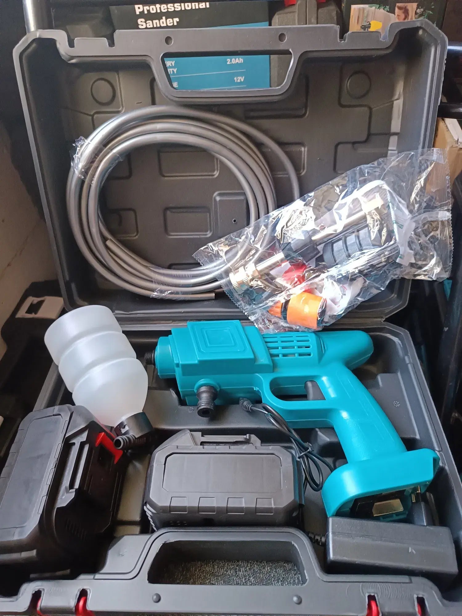 Аккумуляторная мойка высокого давления  48V в кейсе NEW