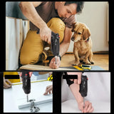 Аккумуляторная отвертка трансформер, 48 элементов, мини-шуруповерт