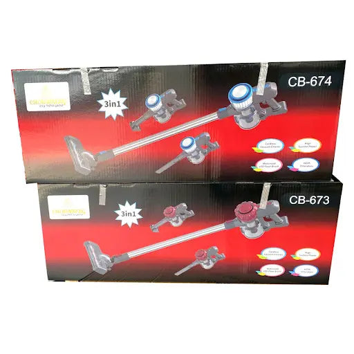 Аккумуляторный беспроводной пылесос Crownberg CB-673 3в1