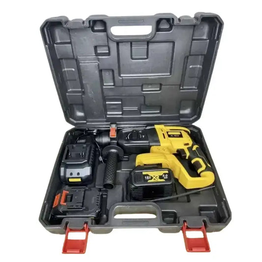 Аккумуляторный бесщеточный перфоратор с двумя аккумуляторами 18V 5Ah в кейсе ударный PD2A-18-M2