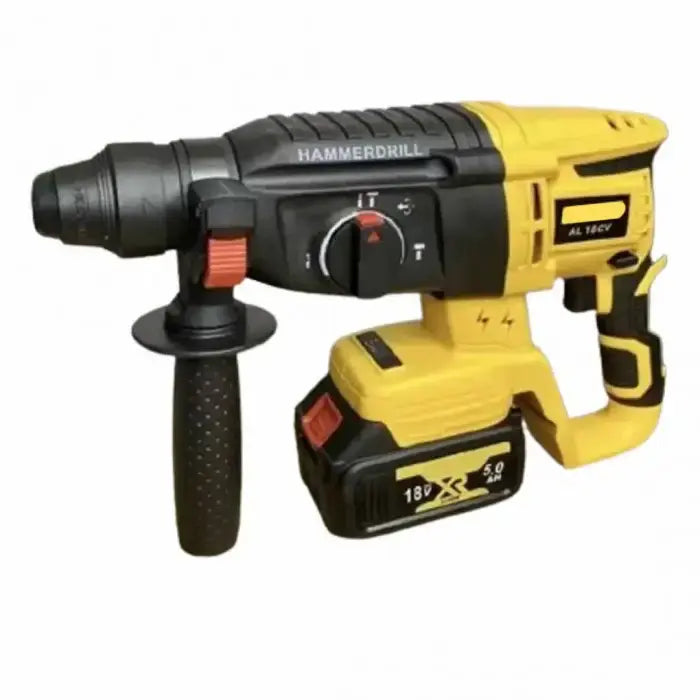 Аккумуляторный бесщеточный перфоратор с двумя аккумуляторами 18V 5Ah в кейсе ударный PD2A-18-M2