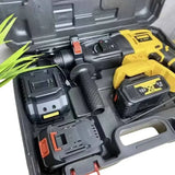 Аккумуляторный бесщеточный перфоратор с двумя аккумуляторами 18V 5Ah в кейсе ударный PD2A-18-M2