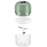 Аккумуляторный мини измельчитель для продуктов 250мл, с USB / Кухонный мини блендер для овощей