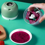 Аккумуляторный мини измельчитель для продуктов 250мл, с USB / Кухонный мини блендер для овощей