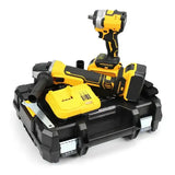 Аккумуляторный набор инструментов в кейсе 2 в 1 Болгарка и Гайковерт