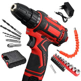 Аккумуляторный шуруповерт с насадками KRAFFTEC 24V