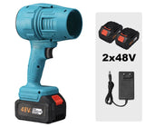 Аккумуляторный турбо вентилятор с кейсом на 48V 2 АКБ