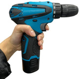 Аккумуляторный Шуруповерт 12 V, шуруповерт с набором