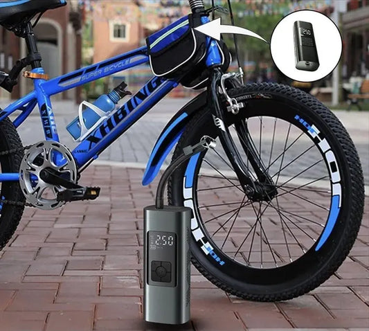 Аккумуляторный электрический воздушный насос Neakhmer 12V 6000 мАч Black