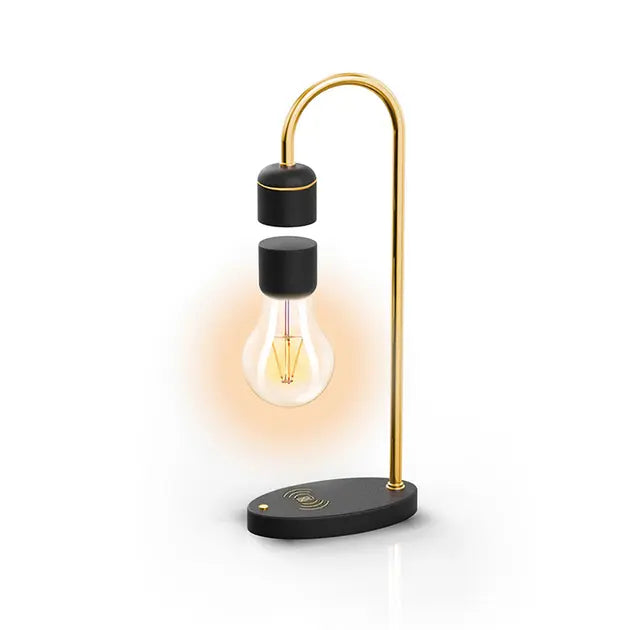 Антигравитационный светильник-ночник Yarko левитирующая декоративная лампа в стиле Лофт c беспроводной зарядкой