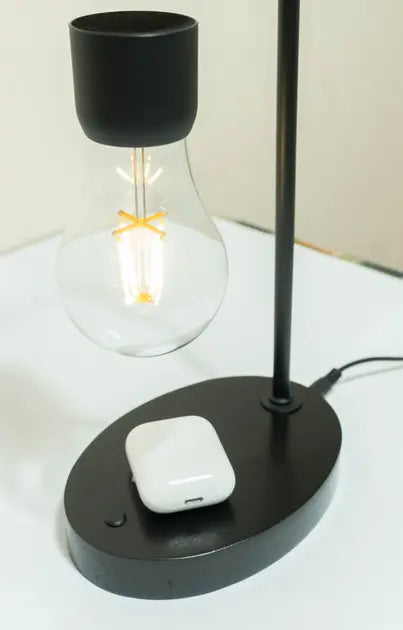 Антигравитационный светильник-ночник Yarko левитирующая декоративная лампа в стиле Лофт c беспроводной зарядкой