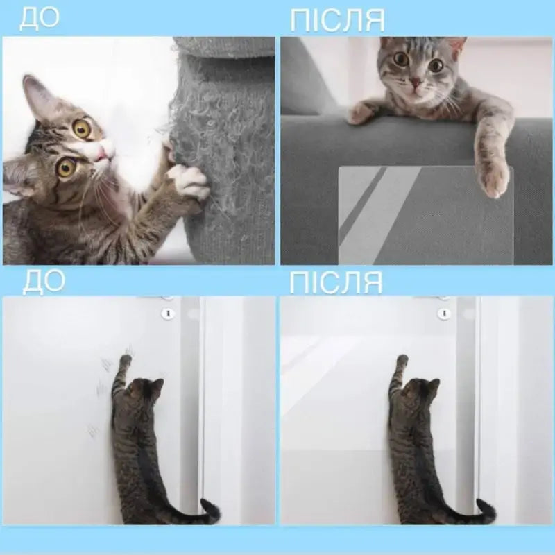 Антикоготь защитная наклейка от когтей для диванов и кресел 30×45 см