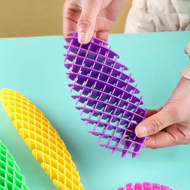 Антистресс трансформер Непоседа Fidget Worm растягивается