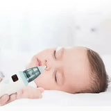 Аспиратор детский аккумуляторный 2-в-1 BABY NOSE с LED-дисплеем и регулятором мощности (WO-19)