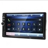 Универсальная автомагнитола 2 Din сенсорная, Bluetooth AMP 7018B, с пультом в комплекте