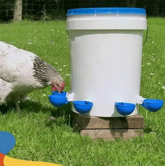 Автоматическая капельная поилка для кур 5 шт