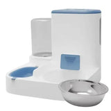 Автоматическая миска-дозатор поилка 2в1 для корма и воды для кошек и собак