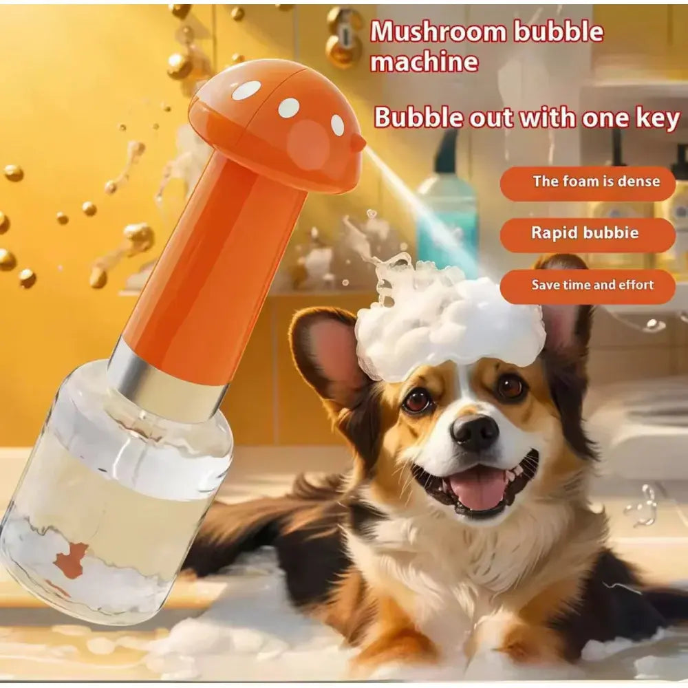 Автоматический диспенсер пенного мыла для мытья собак и кошек,перезаряжаемый пенообразователь для домашних животных AND1328