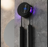 Автоматический настенный держатель-стерилизатор для зубных щеток с УФ-дезинфекцией, стерилизатор с дисплеем