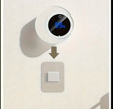 Автоматический настенный держатель-стерилизатор для зубных щеток с УФ-дезинфекцией, стерилизатор с дисплеем